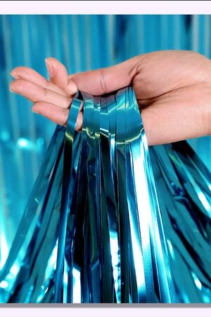 Kurtyna imprezowa morski zielony 100x200cm