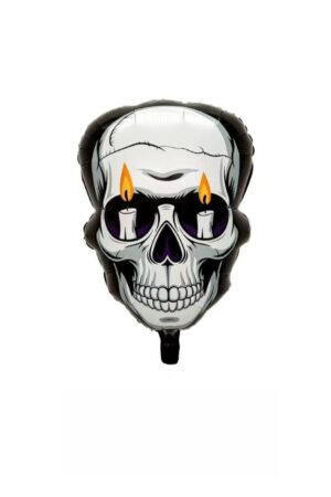 Balon foliowy Czaszka 45x62,5cm Halloween
