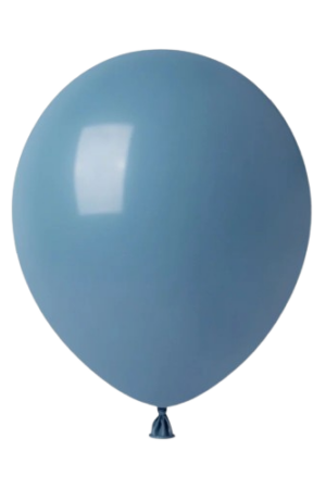 Balon lateksowy pastelowy niebieski 12cali, 100szt dusk blue