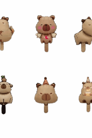 Balon foliowy mini Kapibara 6szt