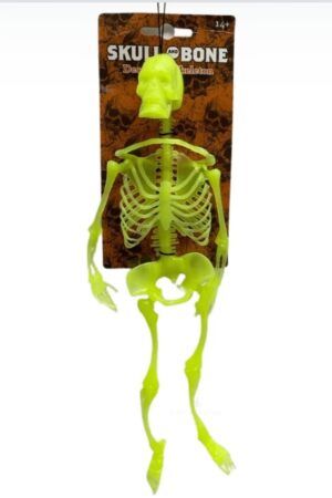 Szkielet świecący dekoracja Halloween fluorescencyjny