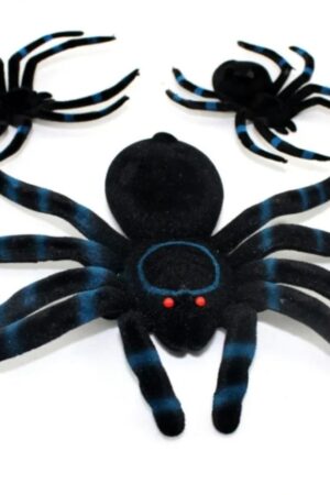 Dekoracja Halloween Pająk duży 15,5x19cm