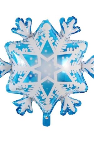 Balon foliowy Śnieżynka Płatek Śniegu 70x72cm