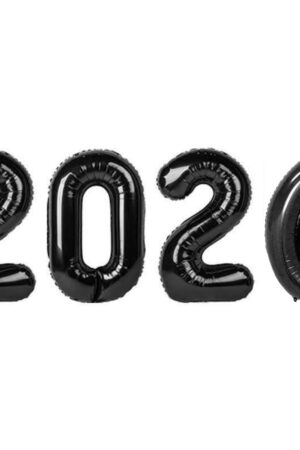 Balon foliowy cyfra napis 2026 Nowy Rok 32cale HAPPY NEW YEAR