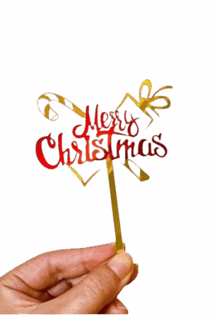 Topper na ciasto, Merry Christmas Boże Narodzenie