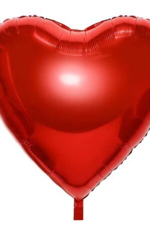 Balon foliowy serce 24 cale czerwone 50szt