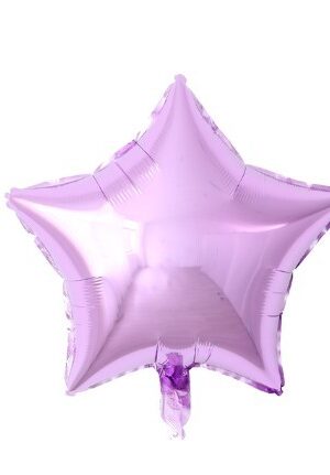 Balon foliowy gwiazda 18 cali 45 cm jasny fiolet