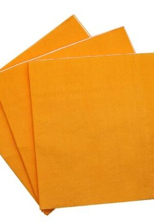 Serwetki pomarańczowe 20szt