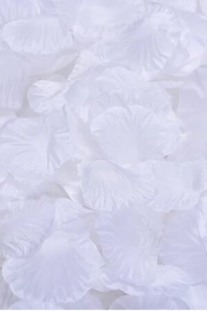 Płatki róż konfetti białe 500szt