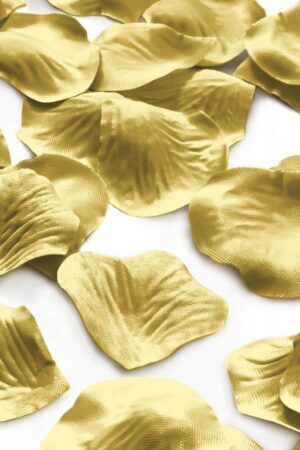 Płatki róż konfetti złote 500szt