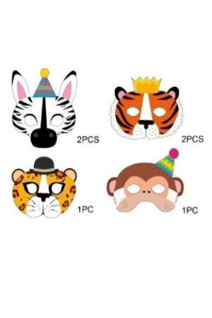 Maska dla dzieci zwierzątka 6szt