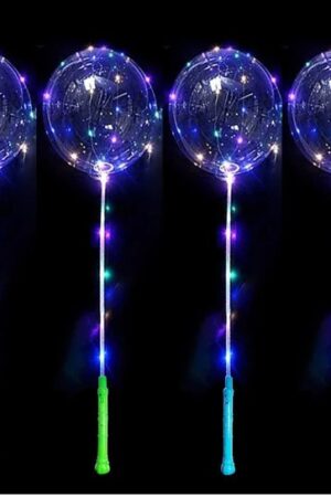 Balon Bobo LED transparentny 20 cali , 50szt