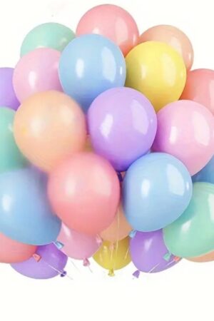 Balon lateksowy mix kolor pastelowy 10cali, 100szt