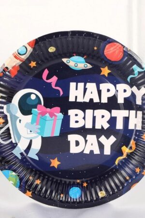 Talerzyki papierowe Kosmos 7cali 10szt