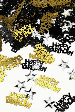 Konfetti foliowe 15g  Happy Birthday