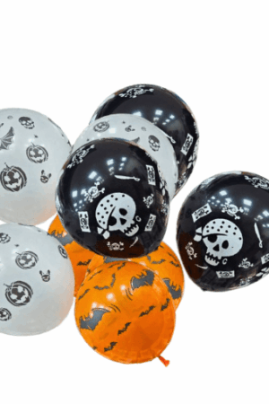 Balon lateksowy Halloween, 12 cali 6szt