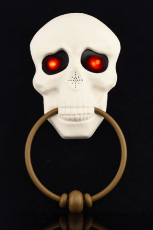 Dzwonek do drzwi Czaszka Halloween , led