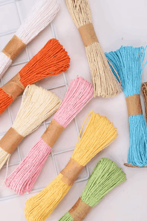 Sznurek Jutowy 5 x 10 metrów kolorowy