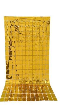 Kurtyna imprezowa złoty 100x200cm panelowa
