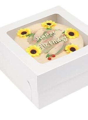 Pudełko na ciasto, tort białe Cake Box 1szt