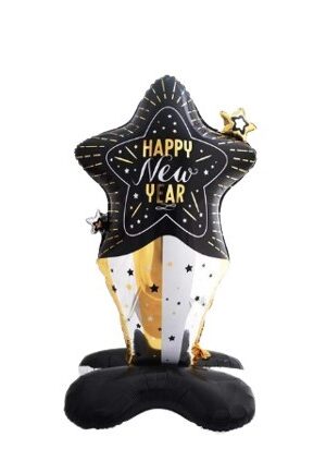 Balon foliowy Happy New Year 58cali 147cm