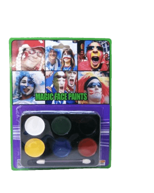 Farby do malowania twarzy Halloween 6 kolorów
