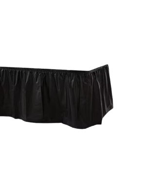 Obrus czarny 70 x 420cm dekoracja stołu