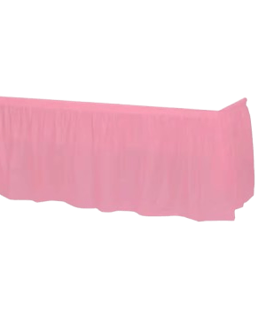 Obrus różowy pastelowy 70 x 420cm dekoracja stołu