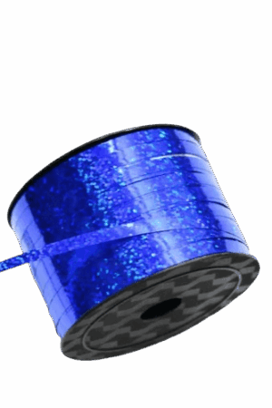 Wstążka granatowa holograficzna 90m