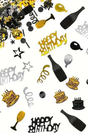 Konfetti foliowe 15g Happy Birthday