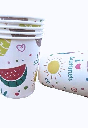 Kubeczki papierowe Summer 10szt