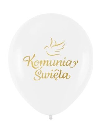 Balon lateksowy 12cali Komunia Święta 100szt