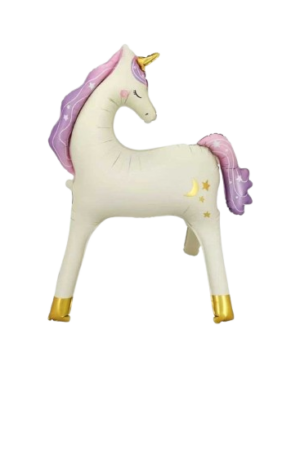 Balon foliowy Koń Jednorożec 87x97cm