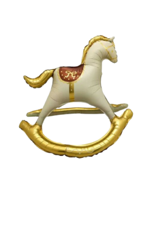 Balon foliowy Koń na biegunach 109x107cm