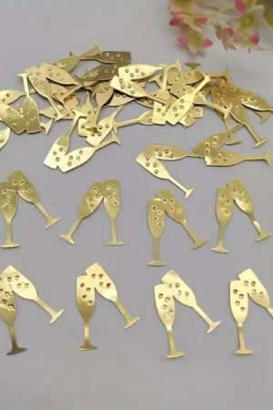 Konfetti foliowe 15g szampan kieliszek