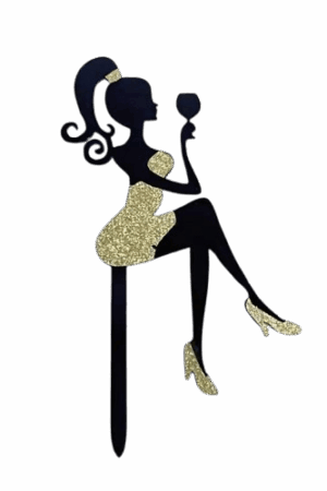 Topper na tort Girl Kobieta Dziewczynka