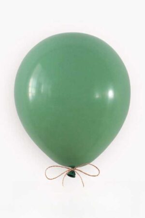 Balon lateksowy zielony matowy , 10 cali 100szt