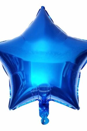 Balon foliowy gwiazda 18 cali 45 cm granatowa