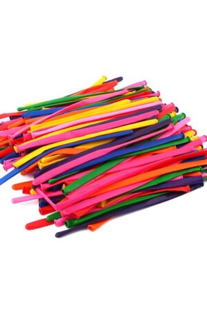 Balon lateksowy modelingowy mix kolor 100szt