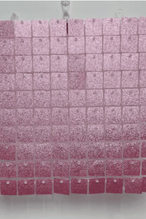 Panel panele cekinowe różowy z brokatem 30x30