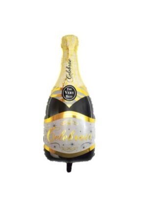 Balon foliowy butelka szampan 45x92cm Celebrate