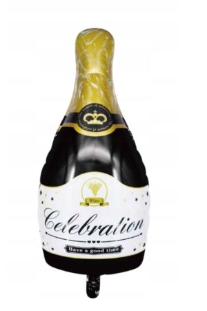 Balon foliowy butelka szampan 44x86,5cm Celebration