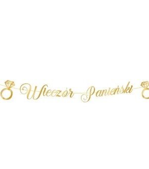 Baner złoty Wieczór Panieński