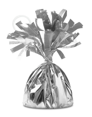 Ciężarek , obciążnik do balonów srebrny