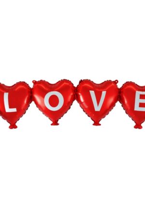 Balon foliowy girlanda 101x27cm LOVE