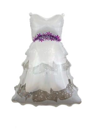 Balon foliowy Suknia ślubna 65x98cm