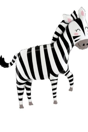 Balon foliowy zebra 84x63cm