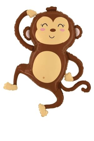 Balon foliowy małpa 60x76cm