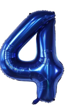 Balon foliowy cyfra 4, 32 cale