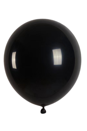Balon lateksowy 100szt czarny 12 cali